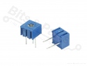 Weerstand regelbaar / trimmer potentiometer type 3362P 100K Ohm